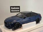 BMW M3 (G80) 2024 dull blue metallic 1:18 Minichamps, Auto, Nieuw, Ophalen of Verzenden, MiniChamps
