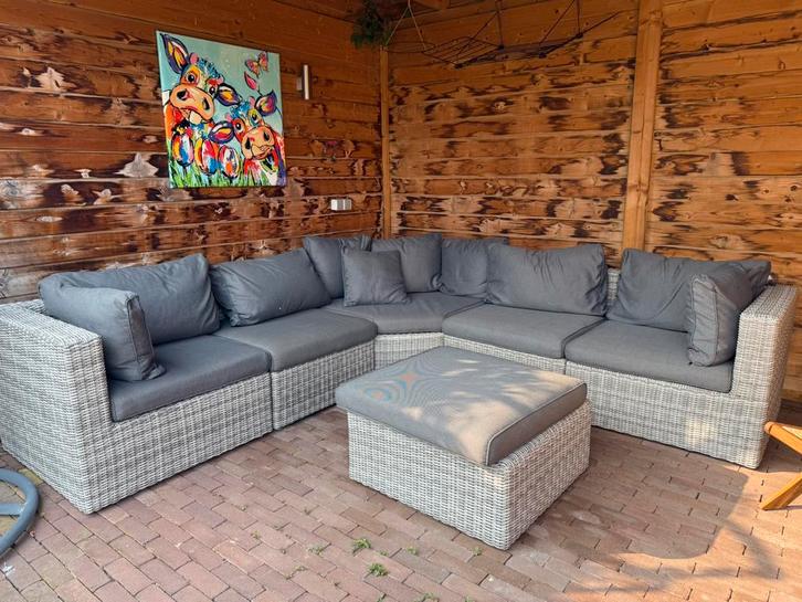 Lounge set 280 x 280, Tuin en Terras, Tuinsets en Loungesets, Gebruikt, Loungeset, Overige materialen, 5 zitplaatsen, Bank, Ophalen