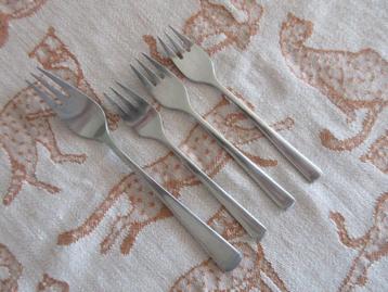 Gero Zilmeta 509 Taartvorkjes + Fruitvorkje beschikbaar voor biedingen