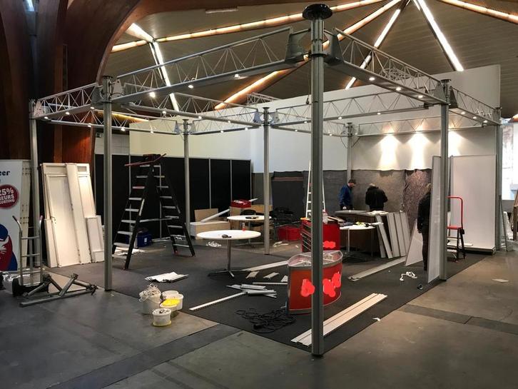 Standbouw Truss Systeem, Zakelijke goederen, Machines en Bouw | Industrie en Techniek, Ophalen of Verzenden