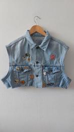 Vintage 90s Levis crop oversized Spanisch biker pins jacket, Kleding | Dames, Jassen | Zomer, Levi’s, Ophalen of Verzenden, Gedragen