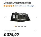 Obelink ruime tunneltent plus luifel, Ophalen, Gebruikt, Tot en met 4