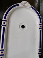 Fonteintje met hoge achterkant, serie royal blue, halfontein, Ophalen, Zo goed als nieuw, Steen, Wastafel