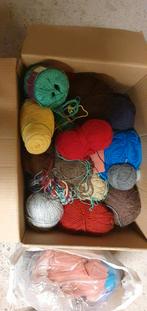 Verschillende bolletjes wol/katoen/borduurgaren, Hobby en Vrije tijd, Knutselen, Ophalen, Nieuw, Materiaal