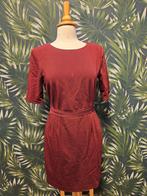 Mint & Berry Wijnrode Jurk - Maat M, Kleding | Dames, Maat 38/40 (M), Ophalen of Verzenden, Zo goed als nieuw, Knielengte