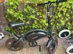 Dyu elektrisch fietsje zwart 1 jaar oud, Ophalen, Gebruikt, Deels opvouwbaar, Overige merken