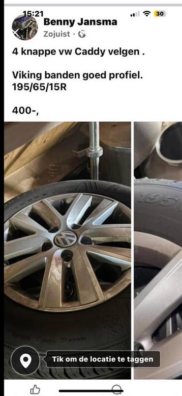 Vw caddy velgen  beschikbaar voor biedingen