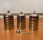 Voorraadbussen Alessi Kalistò, inox 18/10., Ophalen of Verzenden, Overige typen