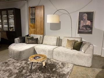 Italio hoekbank in Harmony Taupe nu scherp geprijsd! beschikbaar voor biedingen