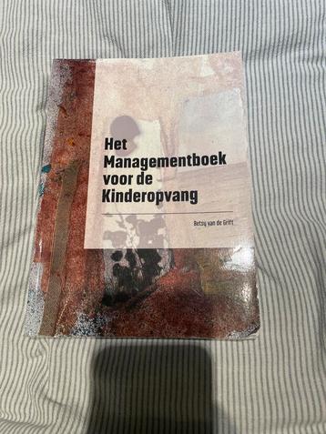 Managementboek Kinderopvang - Betsy van de Grift beschikbaar voor biedingen