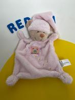 4639 nicotoy knuffellap lap beer roze, Ophalen of Verzenden, Zo goed als nieuw, Overige typen