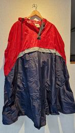 Anuy Regencape - Rood/Blauw, Maat 38/40 (M), Ophalen of Verzenden, Anuy, Gedragen