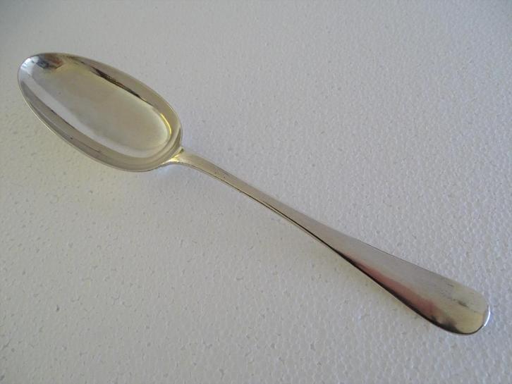Zilver tafellepel/diner lepel Hollands Glad v Kempen 1914, Antiek en Kunst, Antiek | Bestek, Ophalen of Verzenden