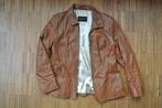 Bruin lederen jasje van Noon, Bruin, Maat 42/44 (L), Ophalen of Verzenden, Zo goed als nieuw