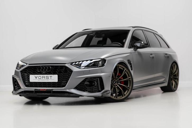 Audi RS4-S ABT Avant 2.9 TFSI QUATTRO 360 Pano B&O Vol, Auto's, Audi, Bedrijf, Te koop, RS4, 360° camera, 4x4, ABS, Achteruitrijcamera