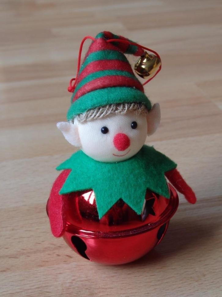 Kerstelf rammelaar voor in de kerstboom, Diversen, Kerst, Zo goed als nieuw, Ophalen