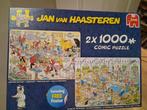 Jan van Haasteren Zeebanket + Taarten toernooi 2x1000, Hobby en Vrije tijd, Denksport en Puzzels, Ophalen of Verzenden, Meer dan 1500 stukjes