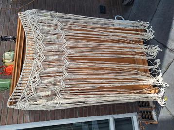 Macrame gordijn 130 breed, 180 hoog beschikbaar voor biedingen