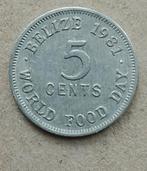 Belize, 5 cents 1981. World Food Day., Ophalen of Verzenden, Midden-Amerika, Losse munt