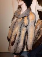 Geweldige echte canadese echte fox bontjas bont jas  maat 36, Ophalen of Verzenden, Zo goed als nieuw, Maat 36 (S), Bruin