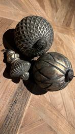3 Intratuin vintage decoratie ballen  / ornamenten, Ophalen of Verzenden, Zo goed als nieuw