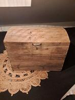 Gerestaureerde antieke authentieke dekenkist massief grenen., Ophalen, Gebruikt, 100 tot 150 cm, 50 tot 75 cm