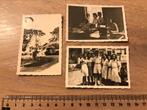 3x Orginele oude Foto’s WO2 Marine Personeel Ned Indië MLD, Verzamelen, Ophalen of Verzenden, Marine, Nederland, Foto of Poster