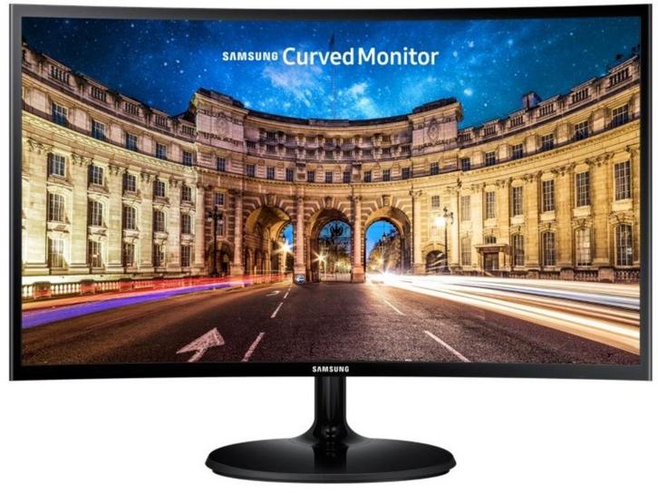 Samsung C27F390FHU (27 inch) gebogen Curved monitor, Computers en Software, Monitoren, Gebruikt, HDMI, VGA, Curved, Full HD, Ophalen of Verzenden