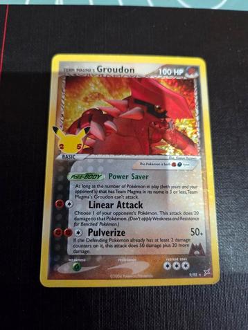 Groudon Celebrations  beschikbaar voor biedingen