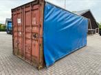zeecontainer 20 f    met open zij, Ophalen