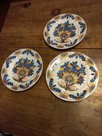 Makkum wand of muurborden bloem, Antiek en Kunst, Antiek | Wandborden en Tegels, Ophalen of Verzenden