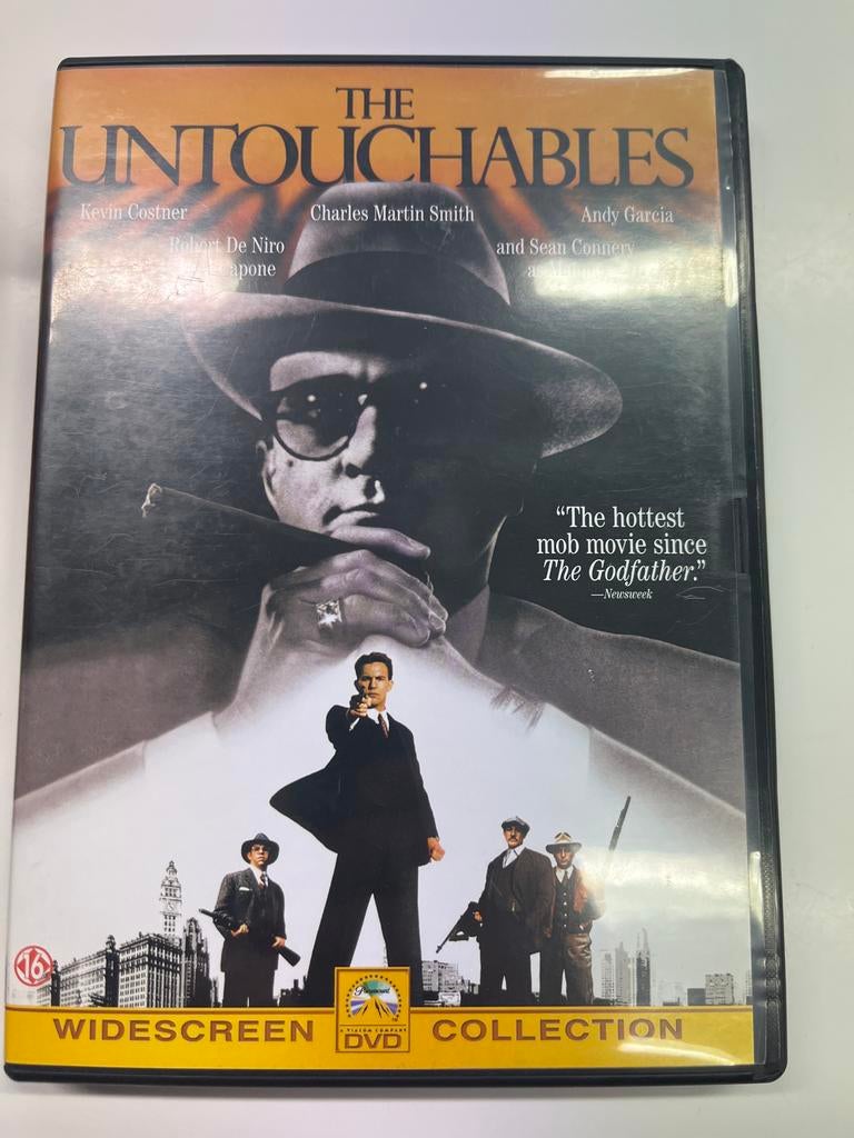 The Untouchables DVD - Zo goed als nieuw!, Vanaf 16 jaar, Ophalen of Verzenden, Zo goed als nieuw, Overige genres