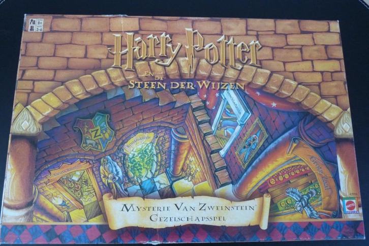 Harry Potter "Mysterie van Zweinstein" gezelschapsspel, Verzamelen, Harry Potter, Zo goed als nieuw, Spel, Ophalen of Verzenden