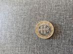 1 euro munt, Ophalen of Verzenden, 2 euro