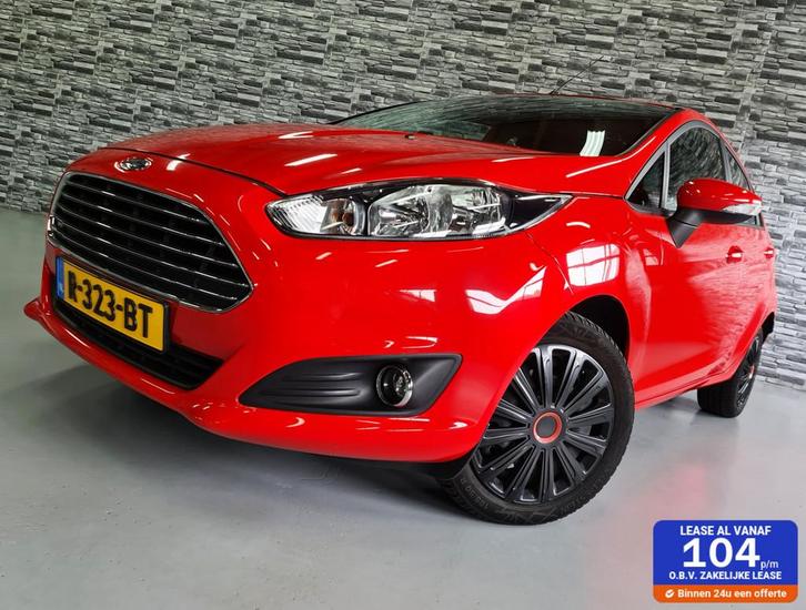Ford Fiesta 1.0 EcoBoost Titanium *Nieuwe APK*PDC*Airco*NAP!, Auto's, Ford, Bedrijf, Te koop, Fiësta, ABS, Airbags, Airconditioning