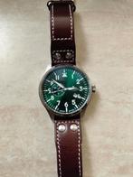 Alpha Sierra Horloge - Prachtig!, Overige merken, Leer, Staal, Polshorloge