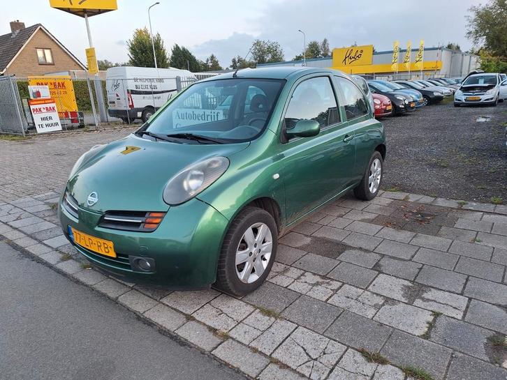 NIEUW BINNEN !!Nissan Micra 1.4 3DR 2003 Groen, Auto's, Nissan, Bedrijf, Micra, Benzine, C, Hatchback, Handgeschakeld, Origineel Nederlands