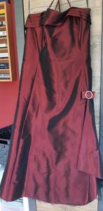 Dames feestelijke jurk met jas - maat 42 - bordeauxrood, Ophalen of Verzenden, Zo goed als nieuw, Kleding, C&A Sixth Sence