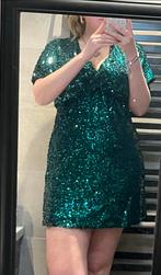 Groene glitter jurk - perfect voor de feestdagen!, Kleding | Dames, Gelegenheidskleding, Cocktailjurk, Ophalen of Verzenden, Zo goed als nieuw