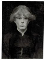 Echte foto van ANDY WARHOL stempel fotograaf VIZZAVONA Paris, Verzenden, 1940 tot 1960, Ongelopen, Sterren en Beroemdheden