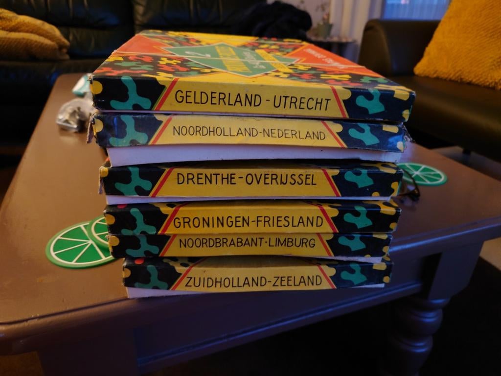 6 Nederlandse provincie puzzels, Ophalen of Verzenden, 500 t/m 1500 stukjes, Zo goed als nieuw