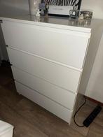 Kast Malm Ikea    4 laden, Huis en Inrichting, Kasten | Ladekasten, Overige materialen, Gebruikt, 3 of 4 laden, Minder dan 100 cm