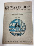 Kleine Huishoudreeks - De was in huis en onze textielwaren, Antiek en Kunst, Ophalen of Verzenden, Kleine Huishoudreeks