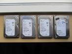 4x Seagate Barracuda 7200.12 500GB 7200RPM SATA 6Gbps 16MB C, Computers en Software, Harde schijven, Intern, Ophalen of Verzenden