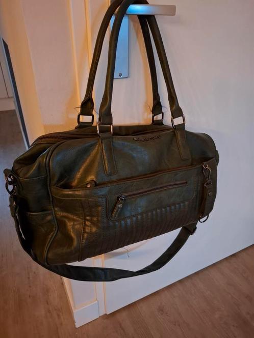 groene luiertas little company, Kinderen en Baby's, Luiertassen, Zo goed als nieuw, Ophalen of Verzenden