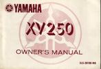 Yamaha XV250 manual handleiding (2879z), Motoren, Handleidingen en Instructieboekjes, Verzenden, Yamaha