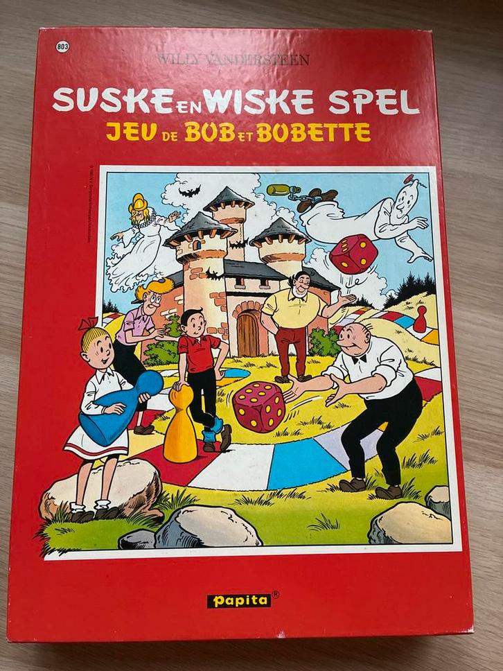 Suske en Wiske Bordspel - Willy Vandersteen, Verzamelen, Stripfiguren, Gebruikt, Ophalen of Verzenden