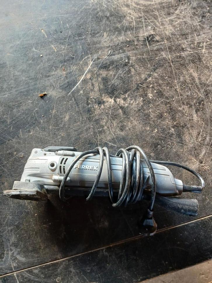 Ferrex Vlakschuurmachine - Gebruikt, Doe-het-zelf en Verbouw, Gereedschap | Schuurmachines, Gebruikt, Vlakschuurmachine, Minder dan 600 watt