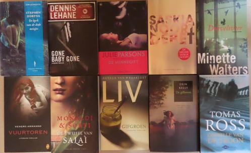 Stapel literaire thrillers; in 1 koop slechts € 10,00, Boeken, Thrillers, Gelezen, Ophalen of Verzenden
