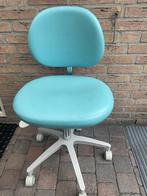 Kruk voorzien van rugleuning, Huis en Inrichting, Krukjes, Verzenden, Zo goed als nieuw, IJzer